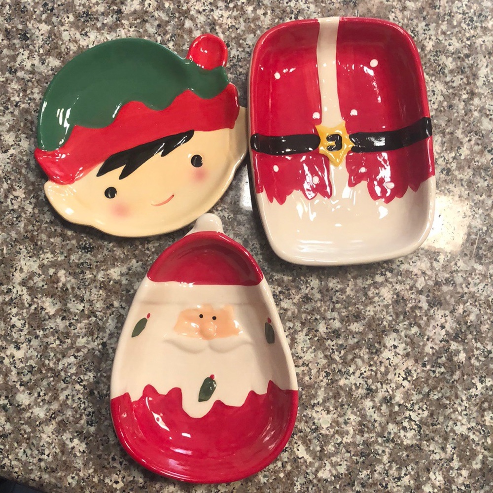 Christmas spoon rest